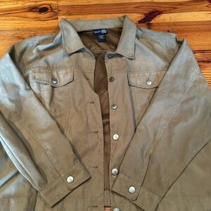 Brown jacket fall jacket